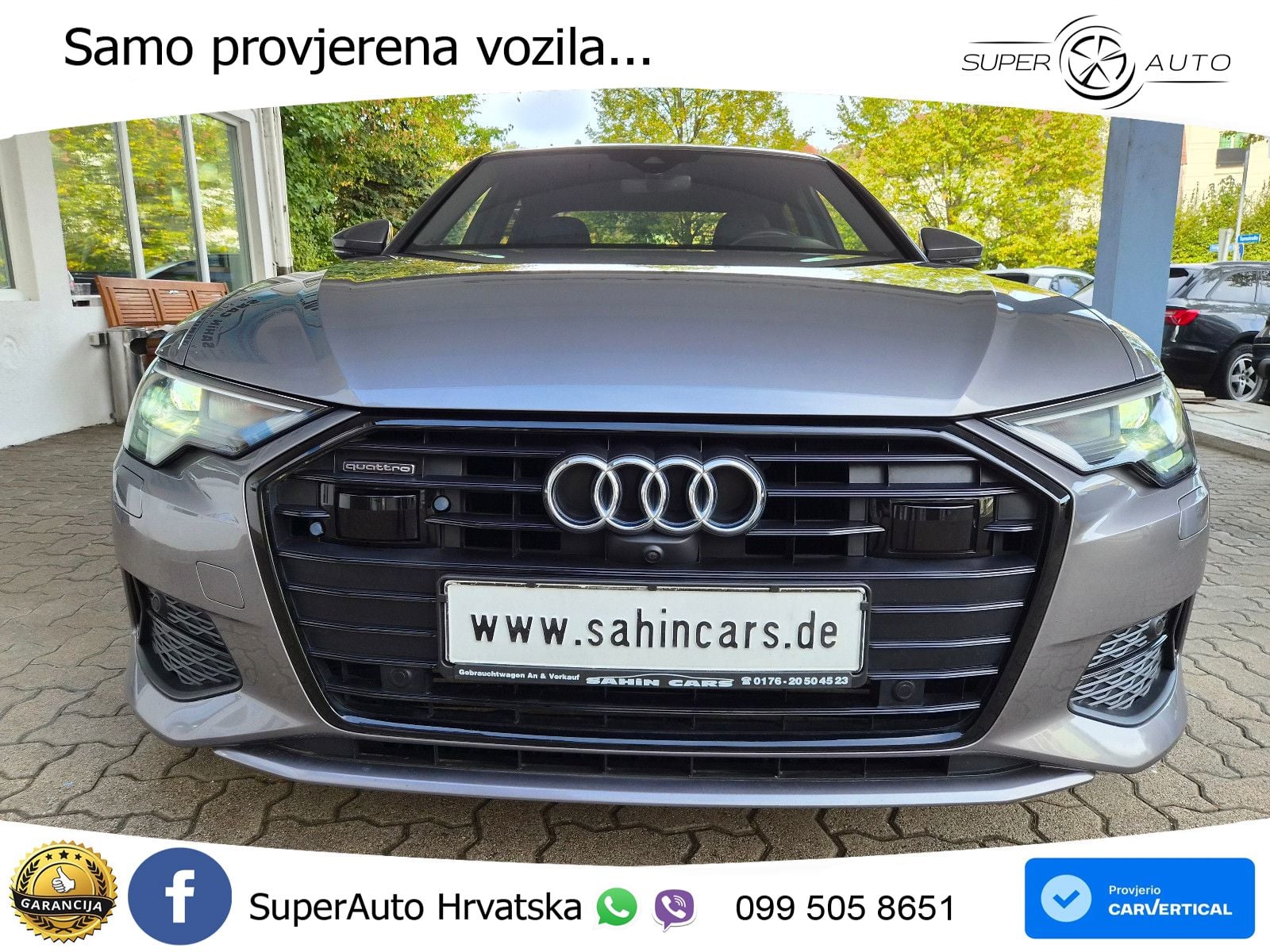Audi A6 50 TDI V6 (286 KS) quattro tiptronic S line LED+GR SJED+ACC