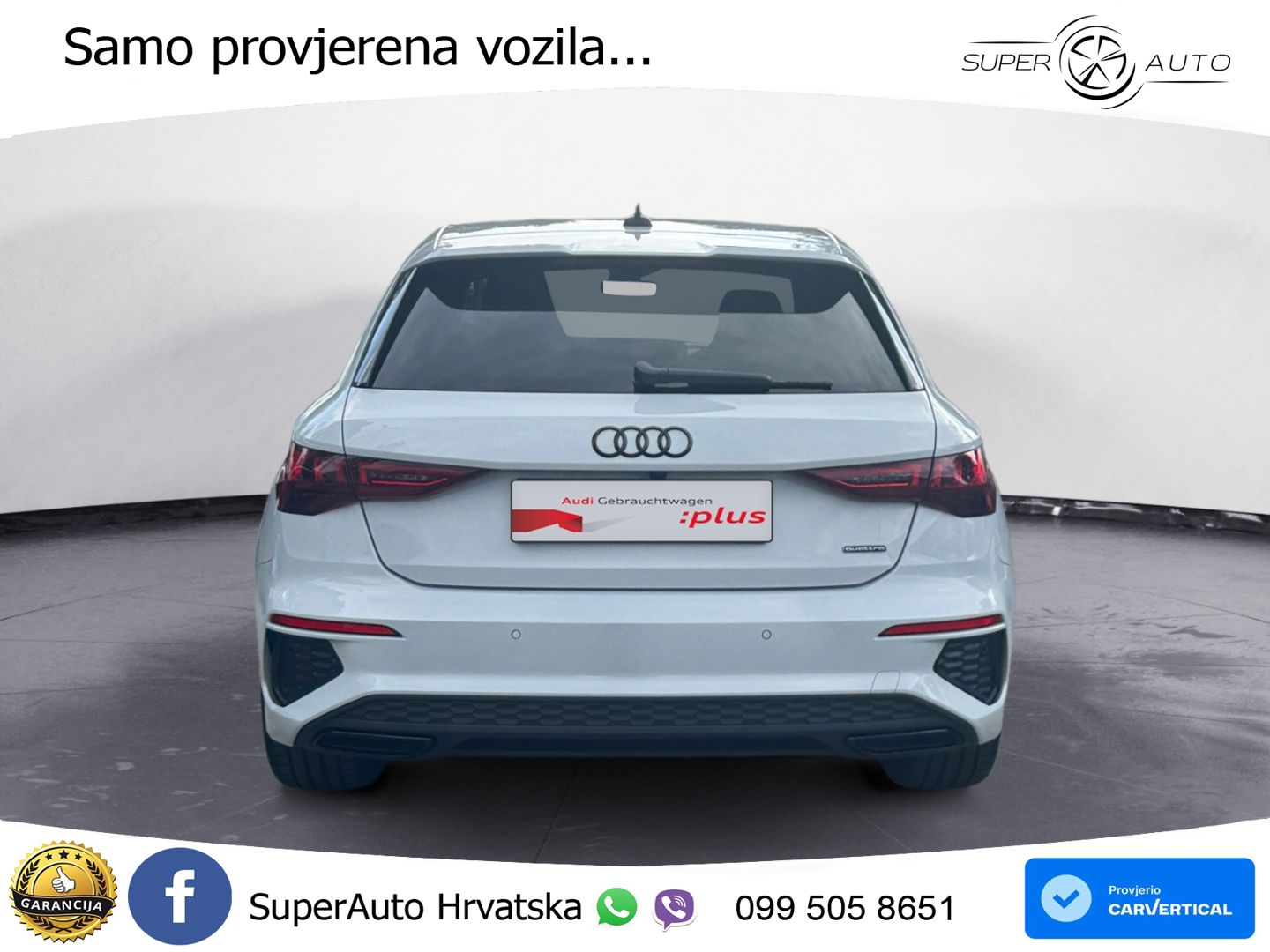 Audi A3 40 TFSI (190 KS) quattro S tronic S line LED+GR SJED+ACC