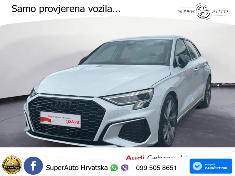 Audi A3 40 TFSI (190 KS) quattro S tronic S line LED+GR SJED+ACC