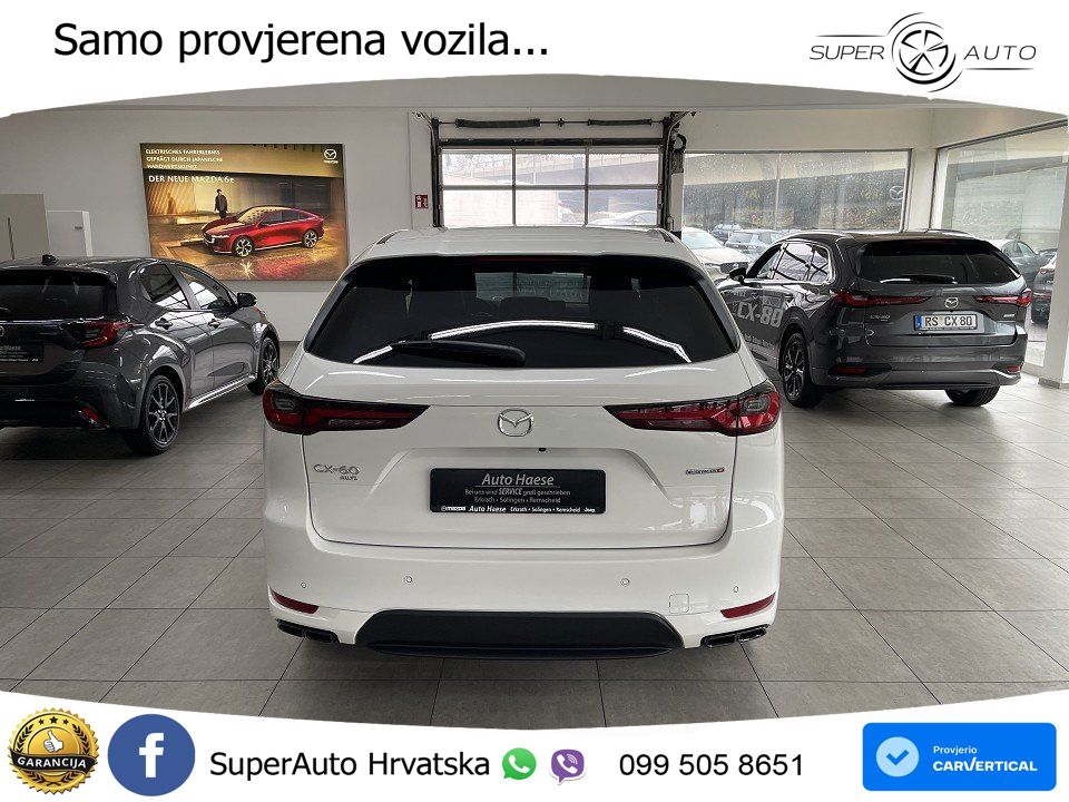 Mazda CX-60 3.3 e-Skyactiv D (254 KS) AWD Automatic MATRIX+GR SJED+KAM