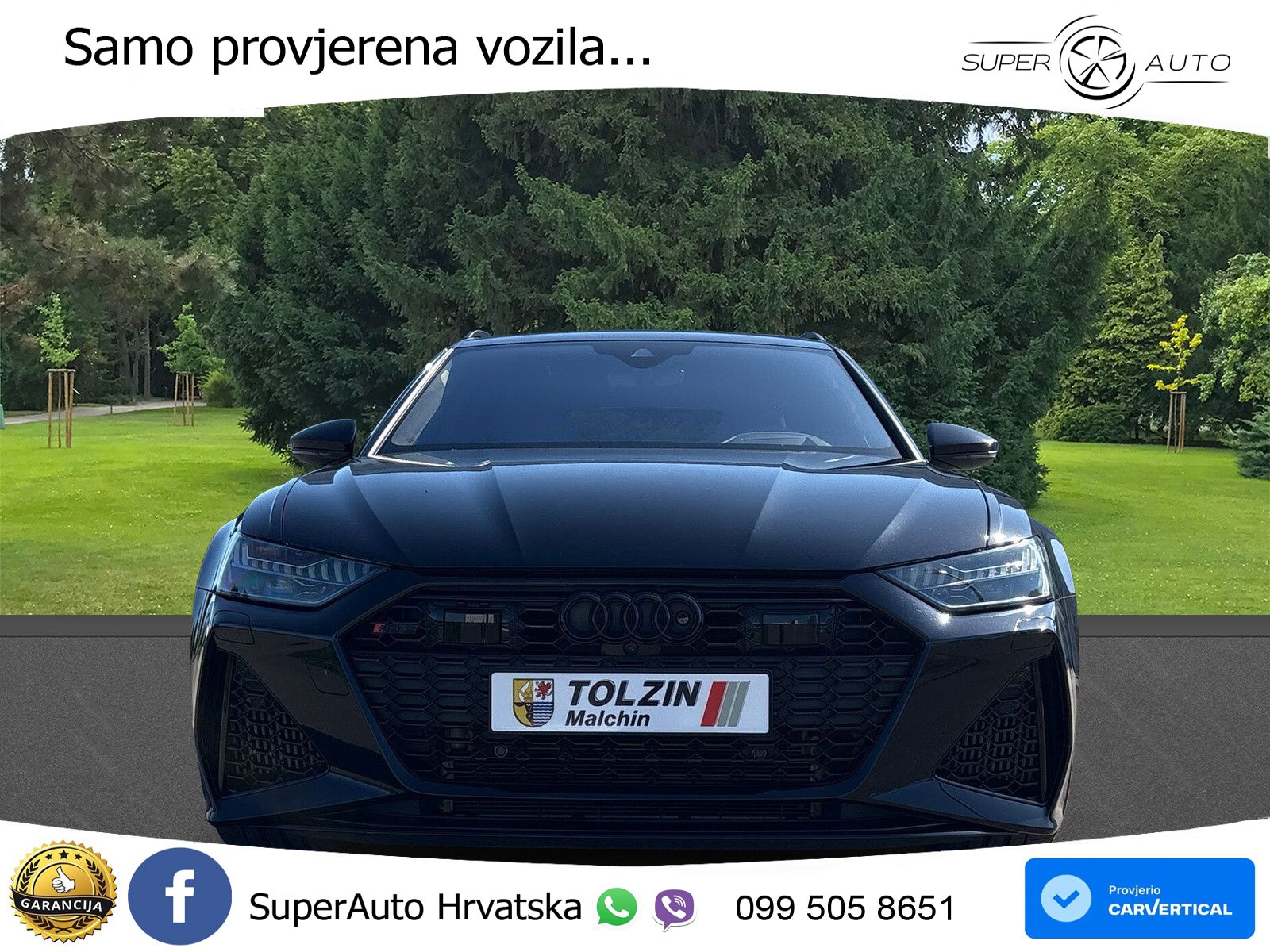 Audi RS6 Avant 4.0 TFSI V8 (600 KS) quattro Tiptronic LED+GR SJED+ACC