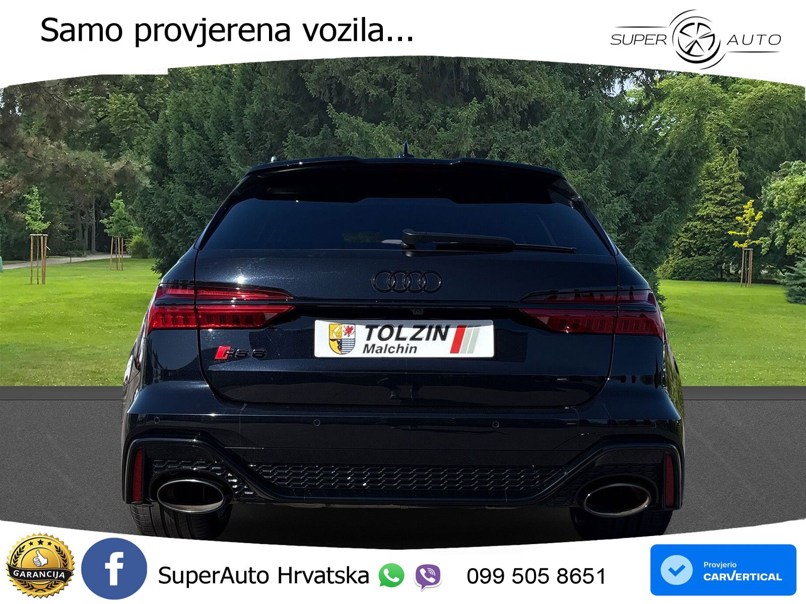 Audi RS6 Avant 4.0 TFSI V8 (600 KS) quattro Tiptronic LED+GR SJED+ACC