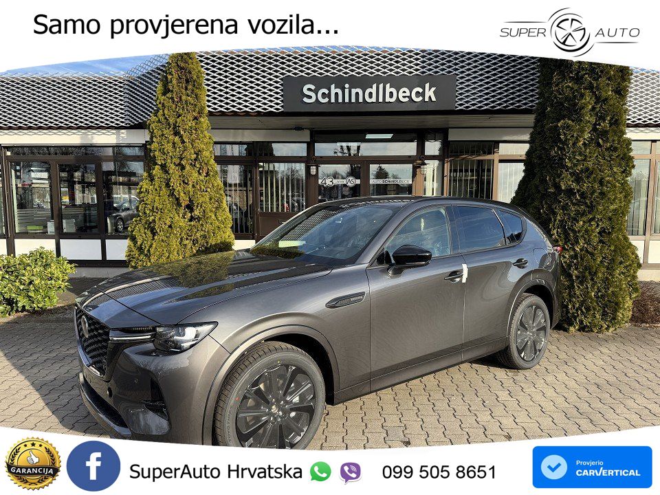 Mazda CX-60 3.3 e-Skyactiv D (254 KS) AWD Automatic MATRIX+GR SJED+KAM