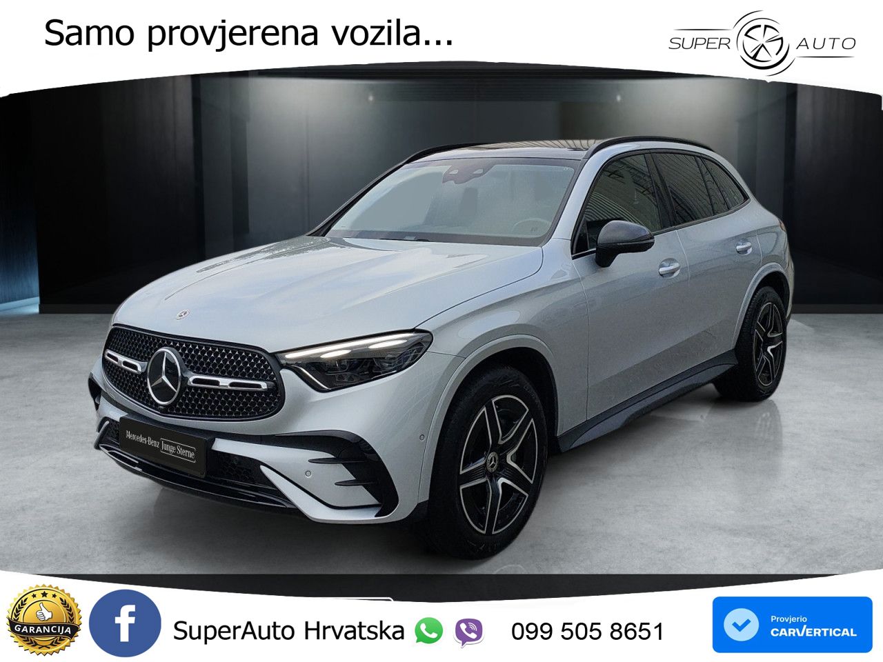 Mercedes GLC 220d (197 KS) 4MATIC 9G-TRONIC AMG LED+GR SJED+ACC