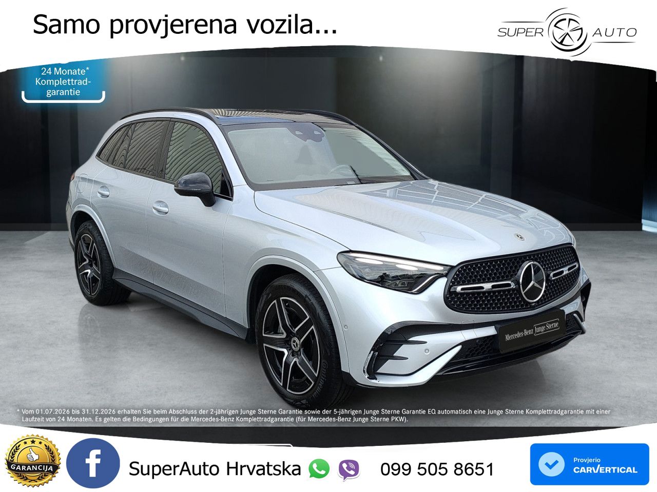 Mercedes GLC 220d (197 KS) 4MATIC 9G-TRONIC AMG LED+GR SJED+ACC
