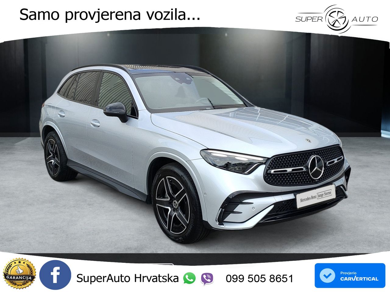 Mercedes GLC 220d (197 KS) 4MATIC 9G-TRONIC AMG LED+GR SJED+ACC