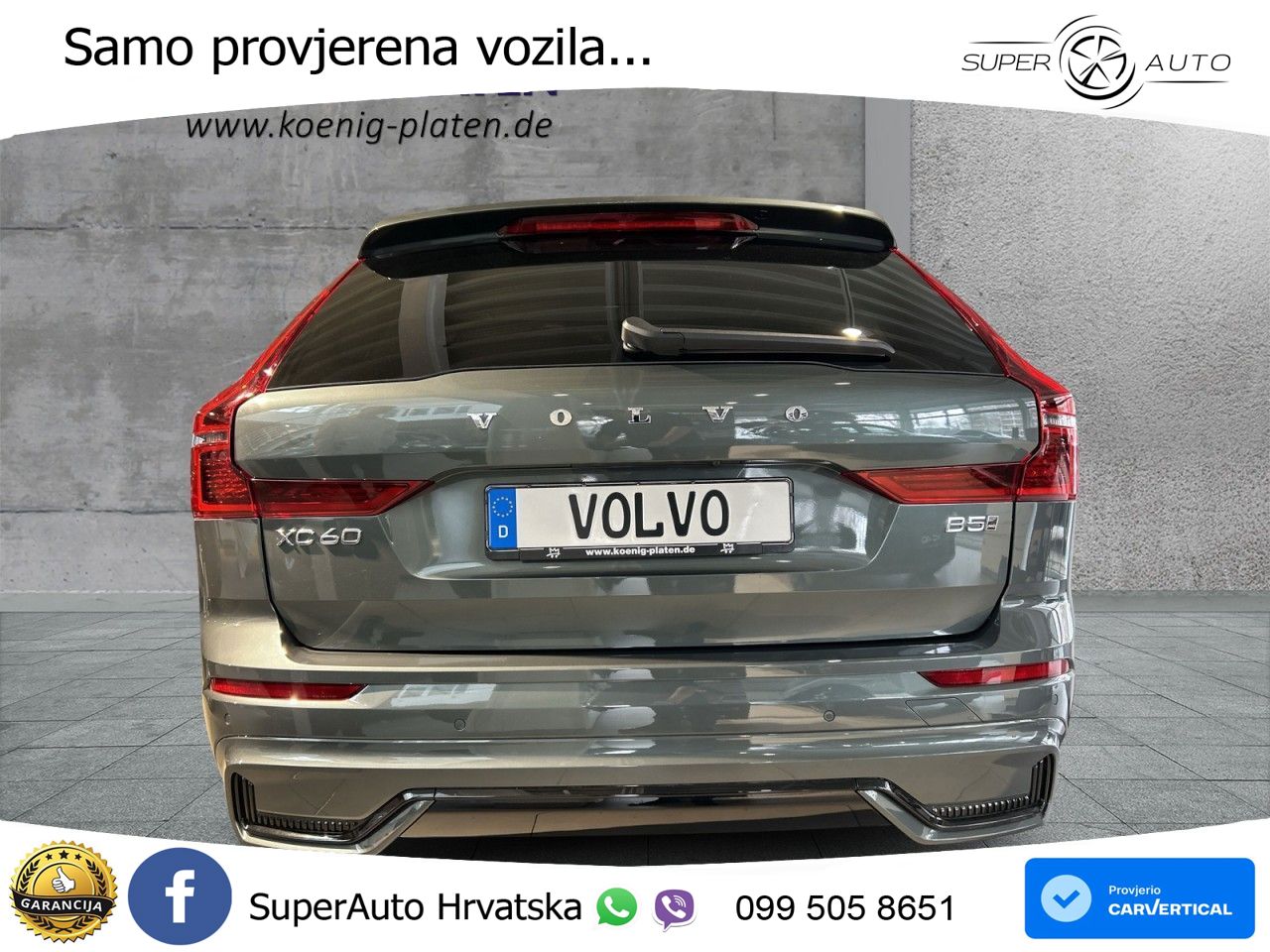 Volvo XC60 B5 Benzin AWD Geartronic LED+GR SJED+ACC