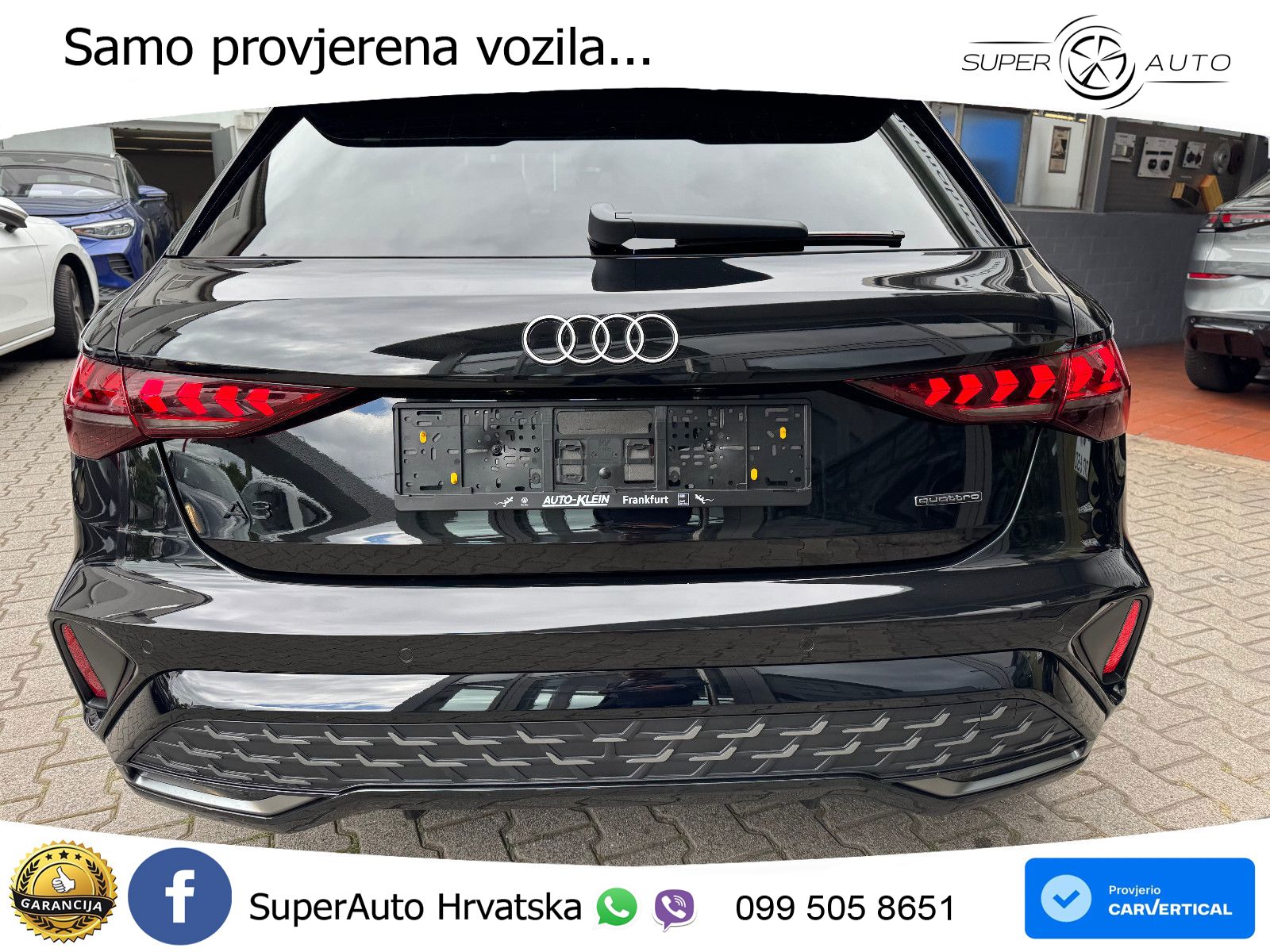 Audi A3 Sportback 40 TFSI (204 KS) quattro S tronic S line