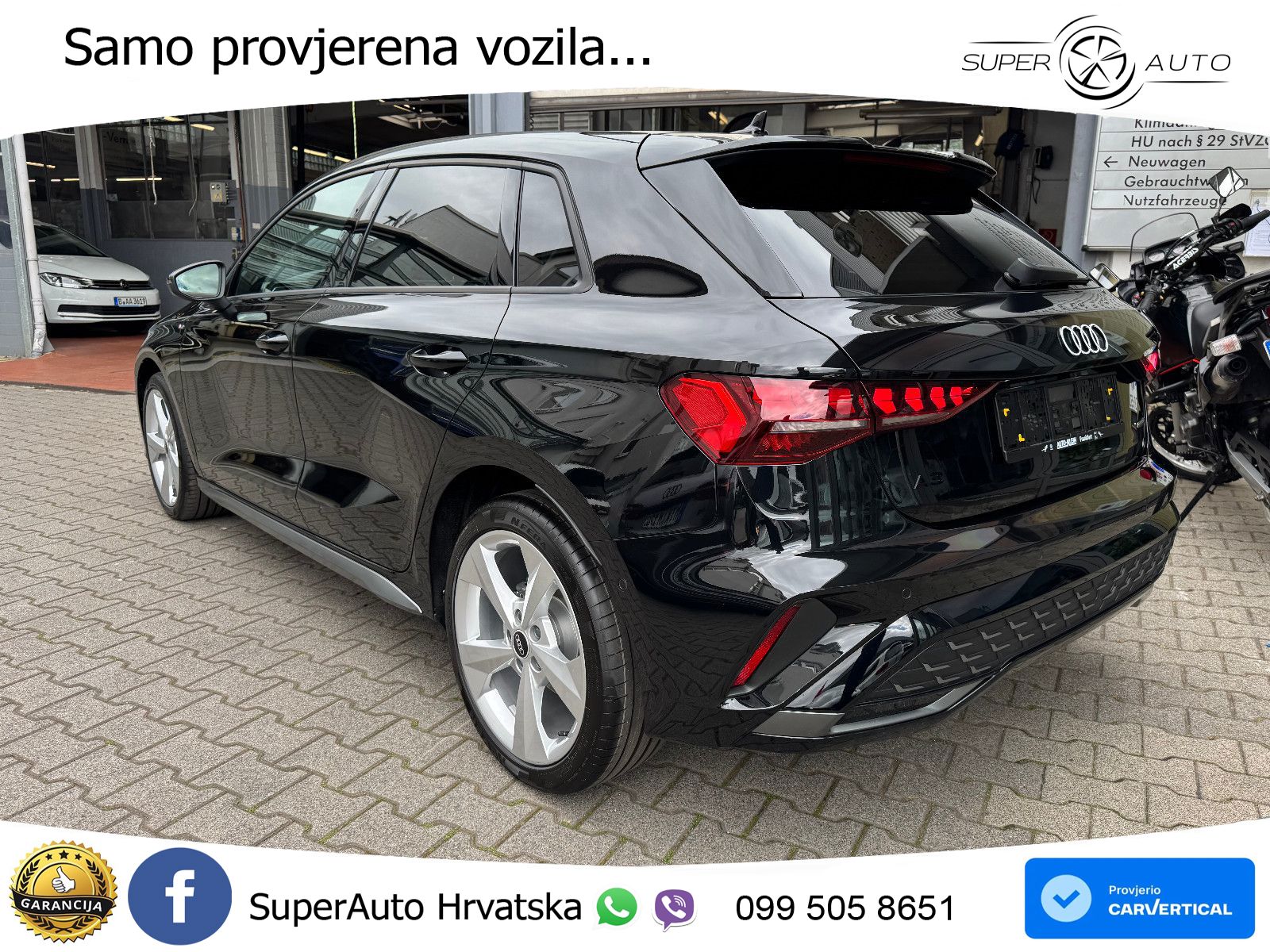 Audi A3 Sportback 40 TFSI (204 KS) quattro S tronic S line