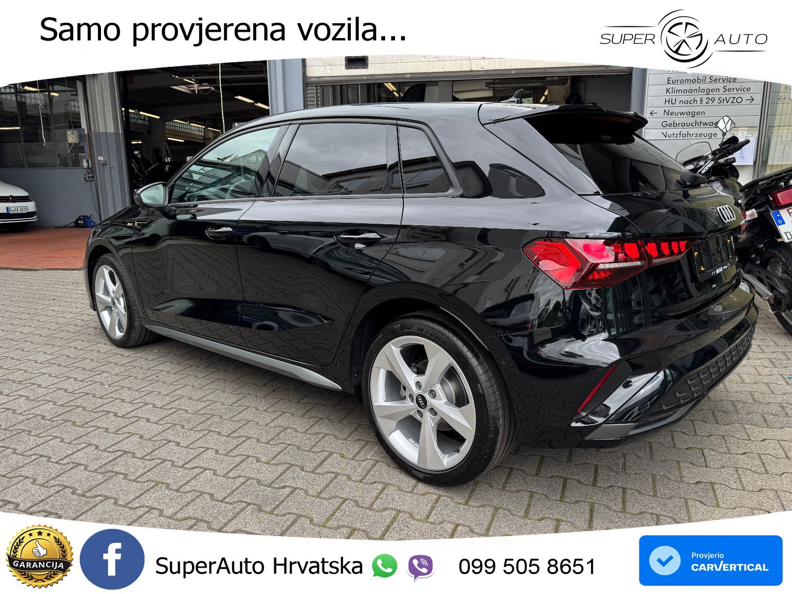 Audi A3 Sportback 40 TFSI (204 KS) quattro S tronic S line