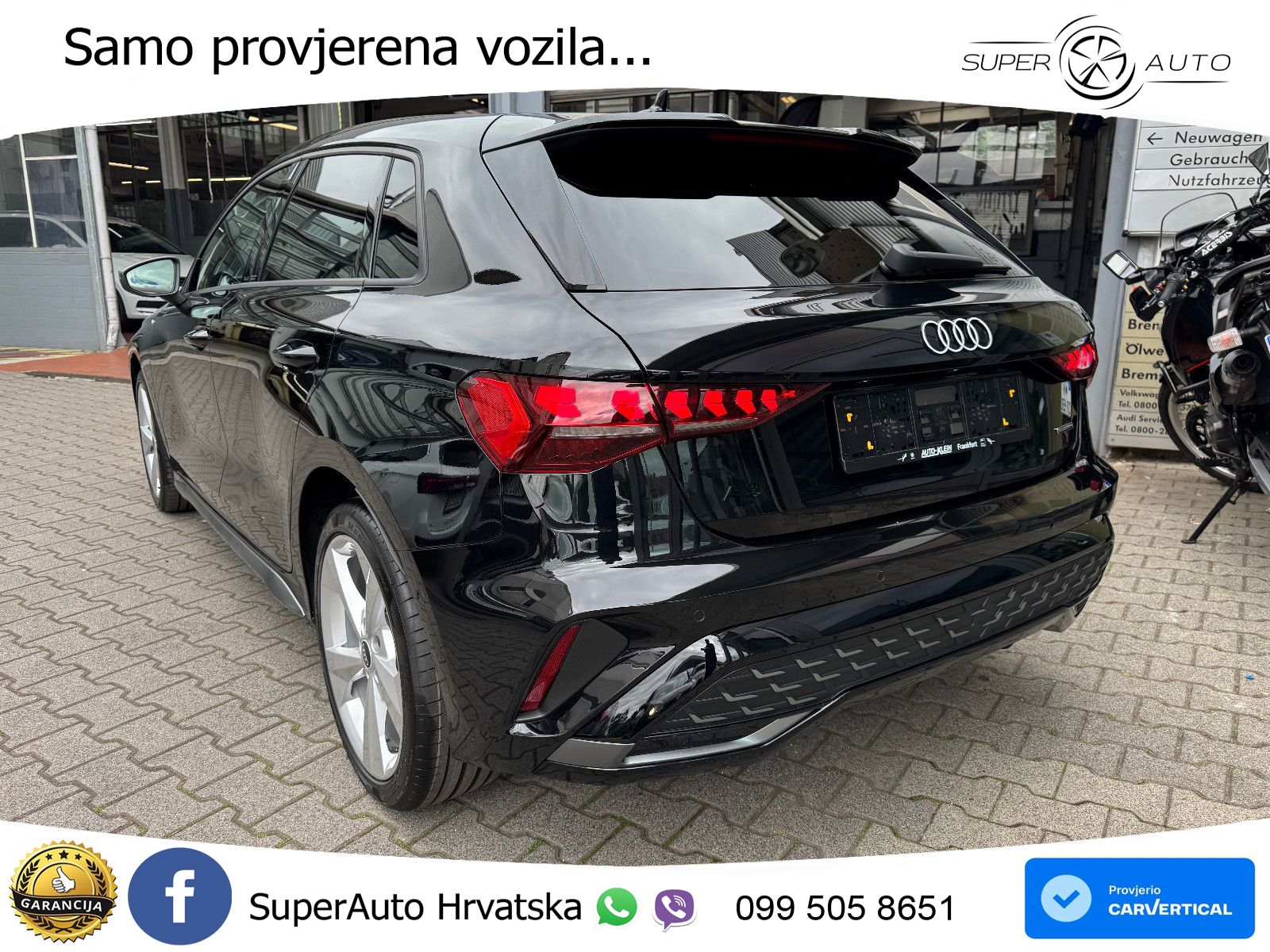 Audi A3 Sportback 40 TFSI (204 KS) quattro S tronic S line