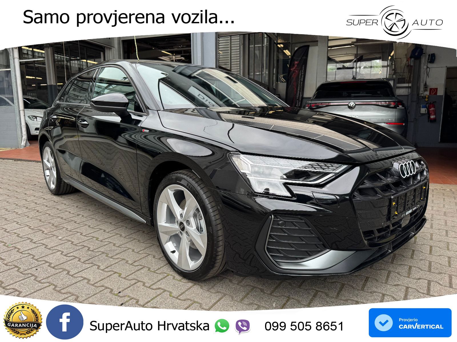 Audi A3 Sportback 40 TFSI (204 KS) quattro S tronic S line