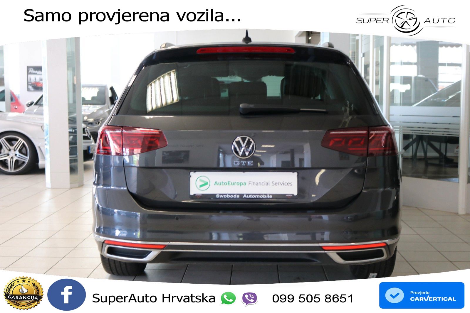 Volkswagen Passat Variant GTE 1.4 TSI (218 KS) DSG LED+GR SJED+ACC