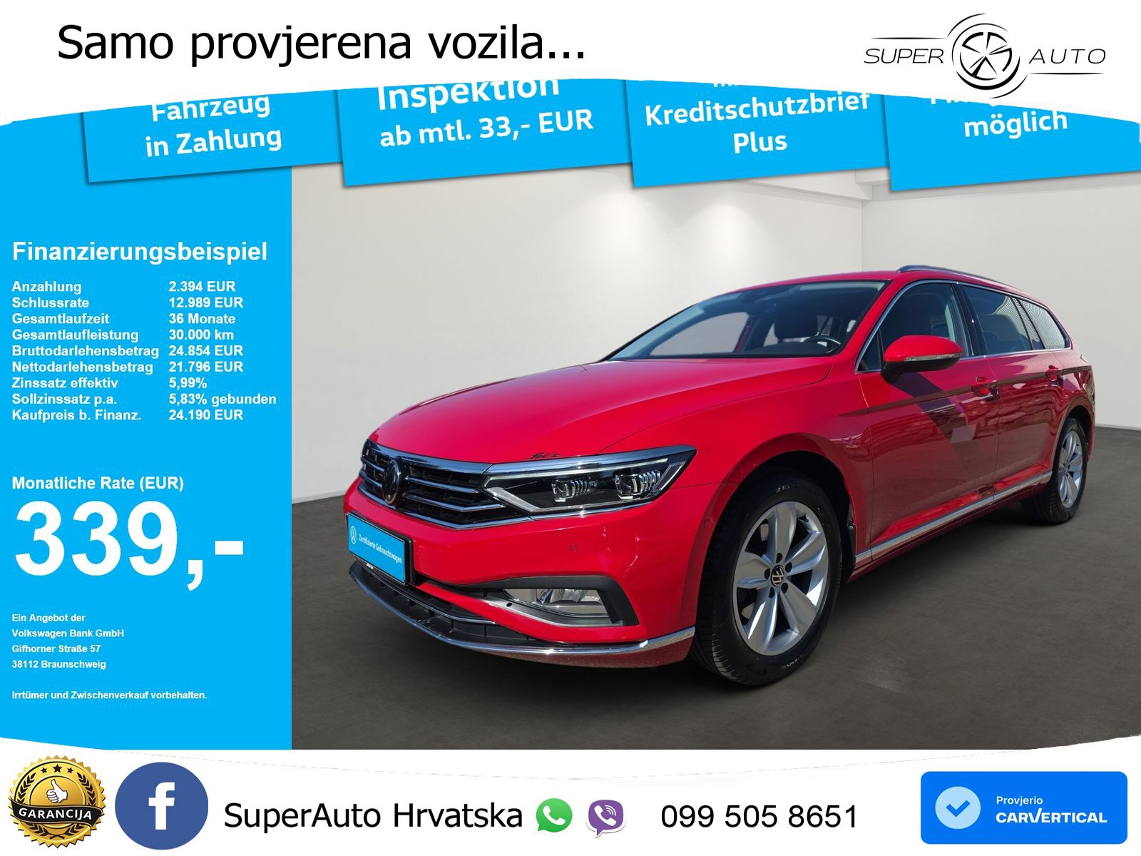Volkswagen Passat Variant 2.0 TDI (150 KS) Elegance MATRIX+GR SJED+KAM