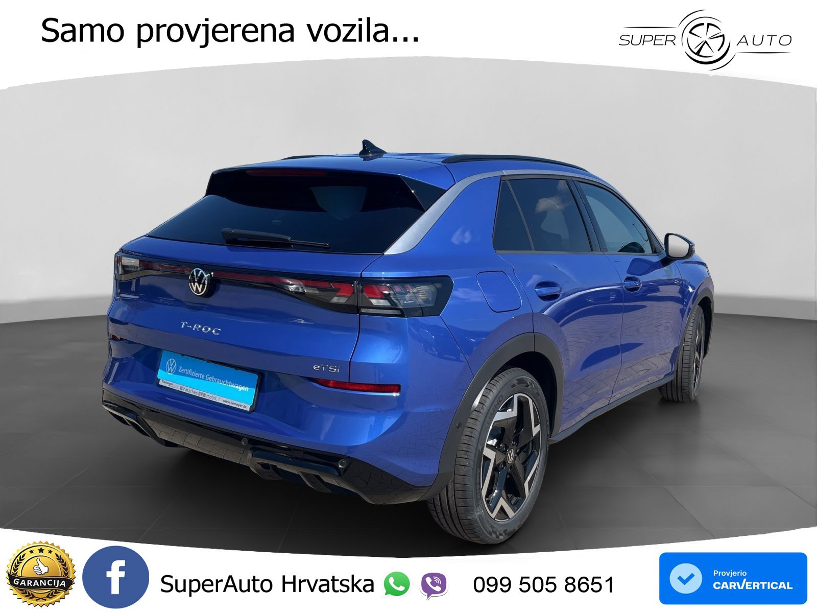 Volkswagen T-Roc II 1.5 eTSI (150 KS)  DSG LED+GR SJED+ACC