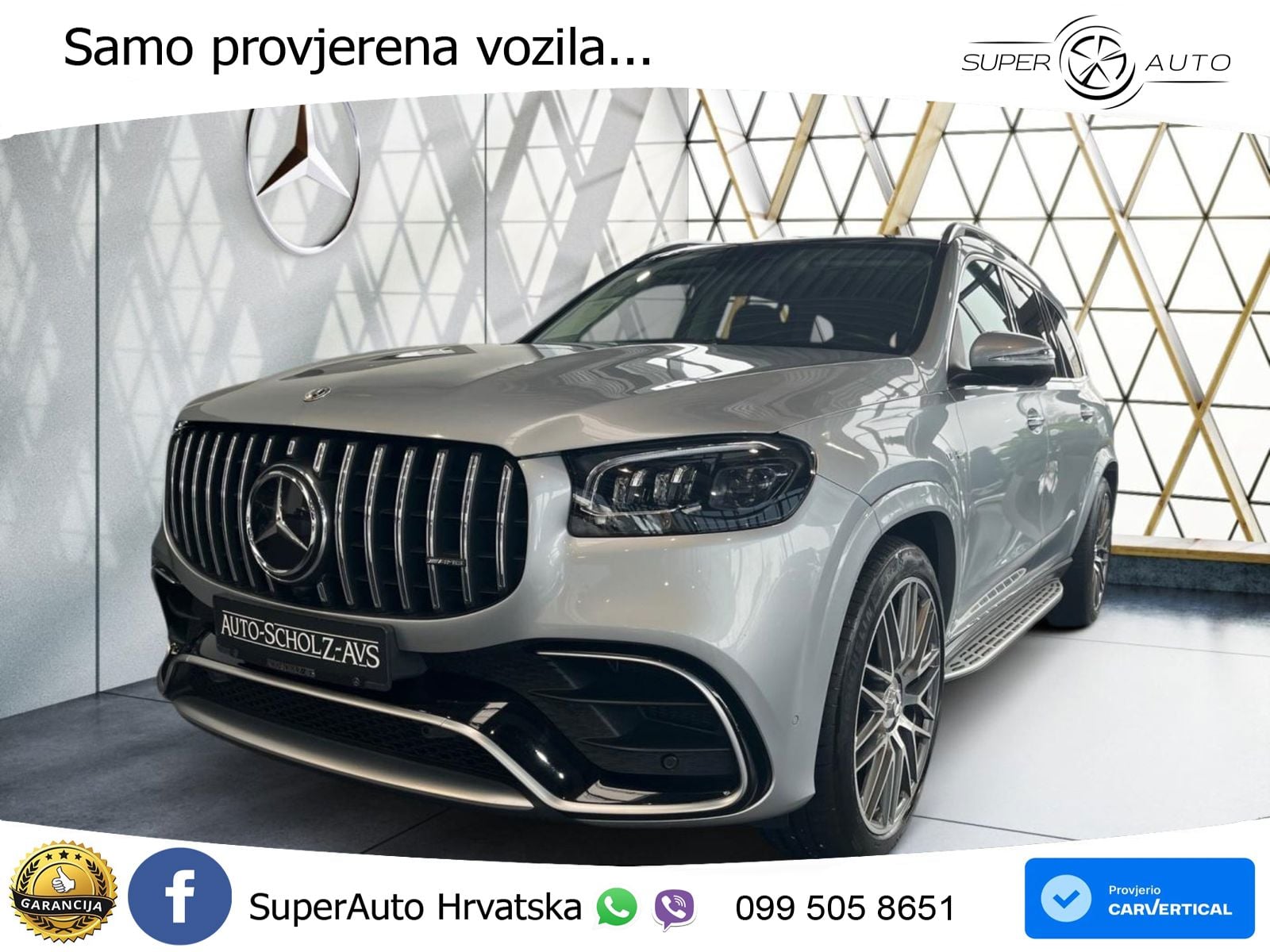Mercedes-Benz GLS AMG GLS 63 V8 EQ Boost 4MATIC+ TCT ACC+HEAD+4xGR SJED+360+PANO