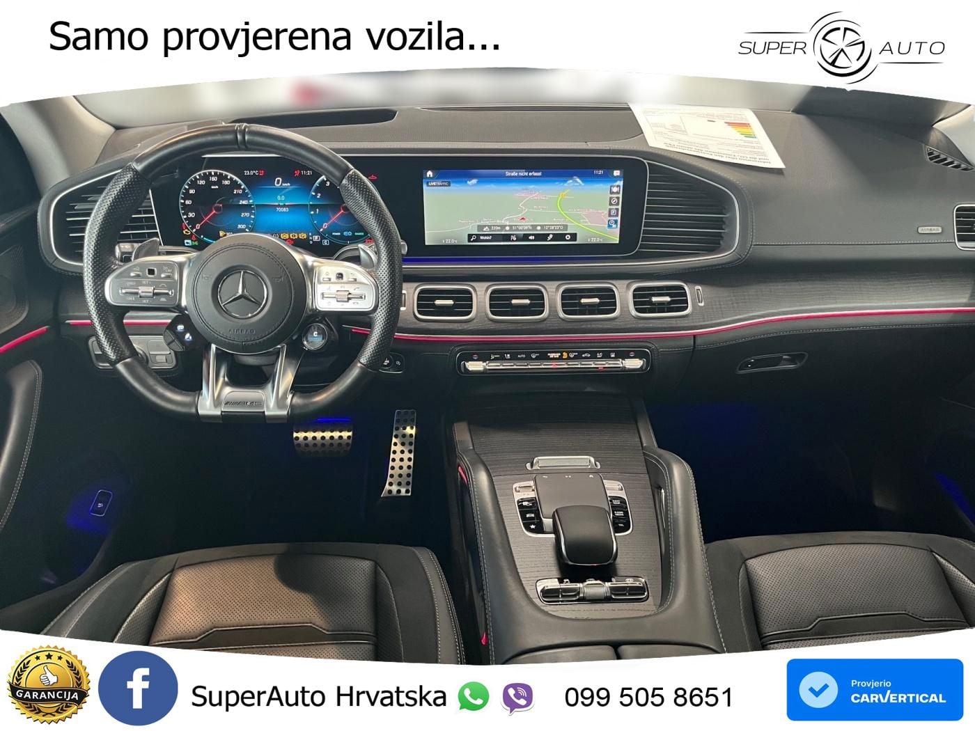 Mercedes-Benz GLS AMG GLS 63 V8 EQ Boost 4MATIC+ TCT ACC+HEAD+4xGR SJED+360+PANO