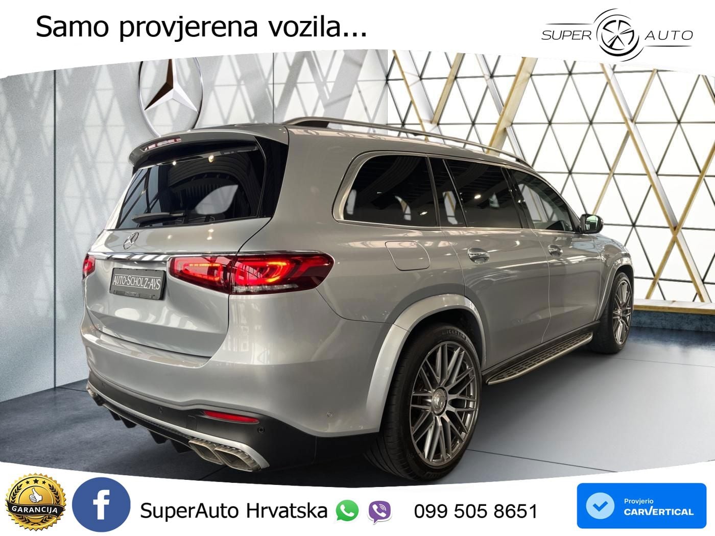 Mercedes-Benz GLS AMG GLS 63 V8 EQ Boost 4MATIC+ TCT ACC+HEAD+4xGR SJED+360+PANO