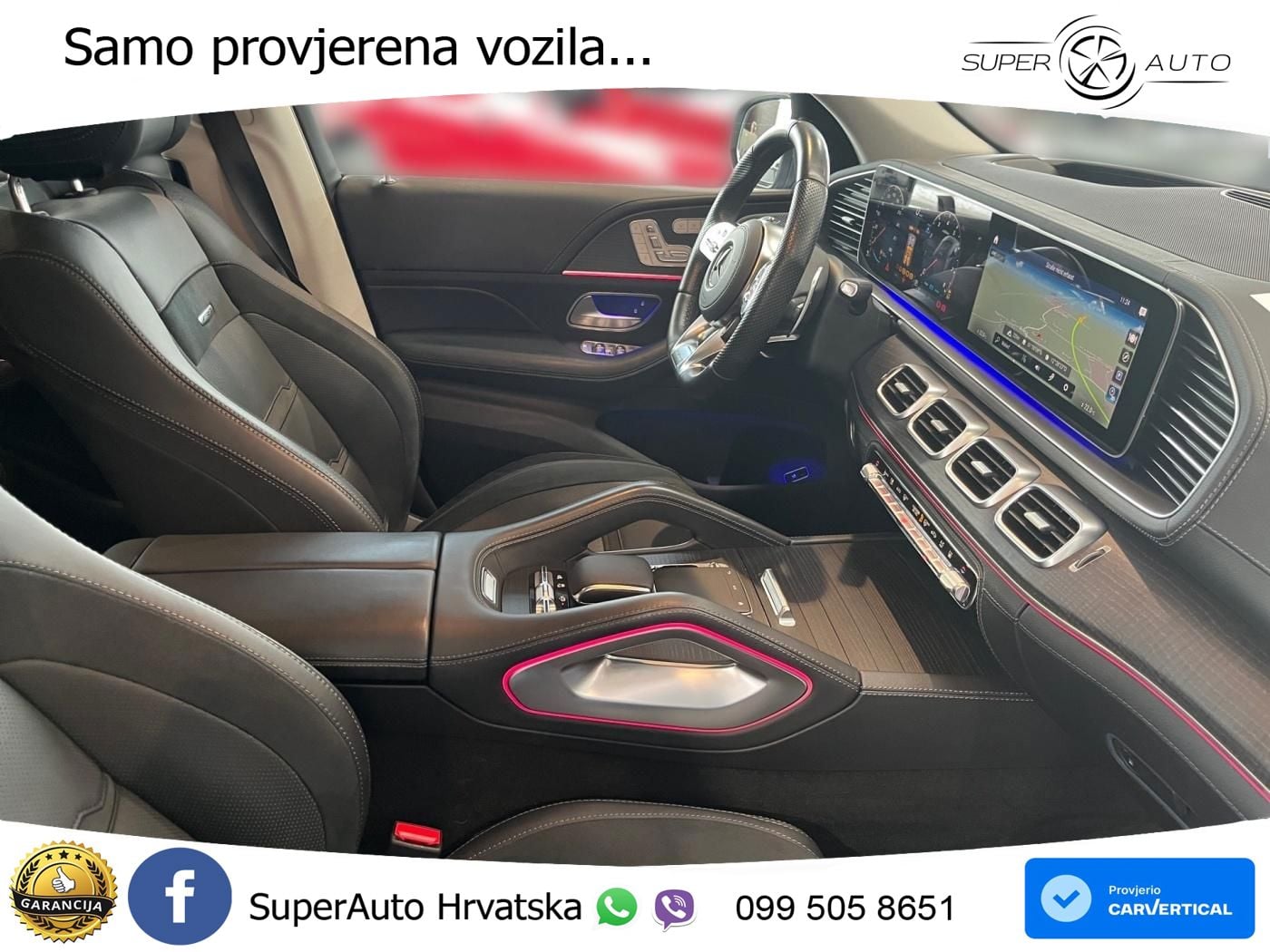 Mercedes-Benz GLS AMG GLS 63 V8 EQ Boost 4MATIC+ TCT ACC+HEAD+4xGR SJED+360+PANO