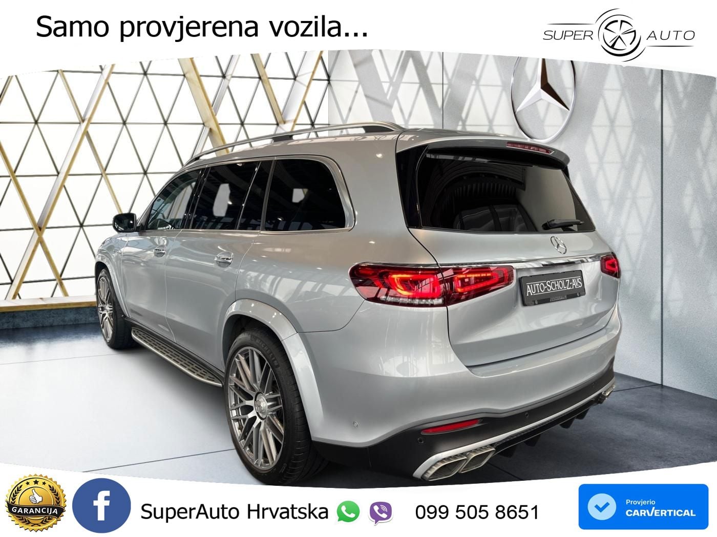 Mercedes-Benz GLS AMG GLS 63 V8 EQ Boost 4MATIC+ TCT ACC+HEAD+4xGR SJED+360+PANO