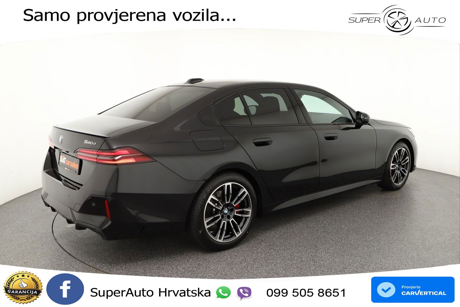 BMW 520d (197 KS) Steptronic M Sport ACC+HEAD+4xGR SJED+360+PANO