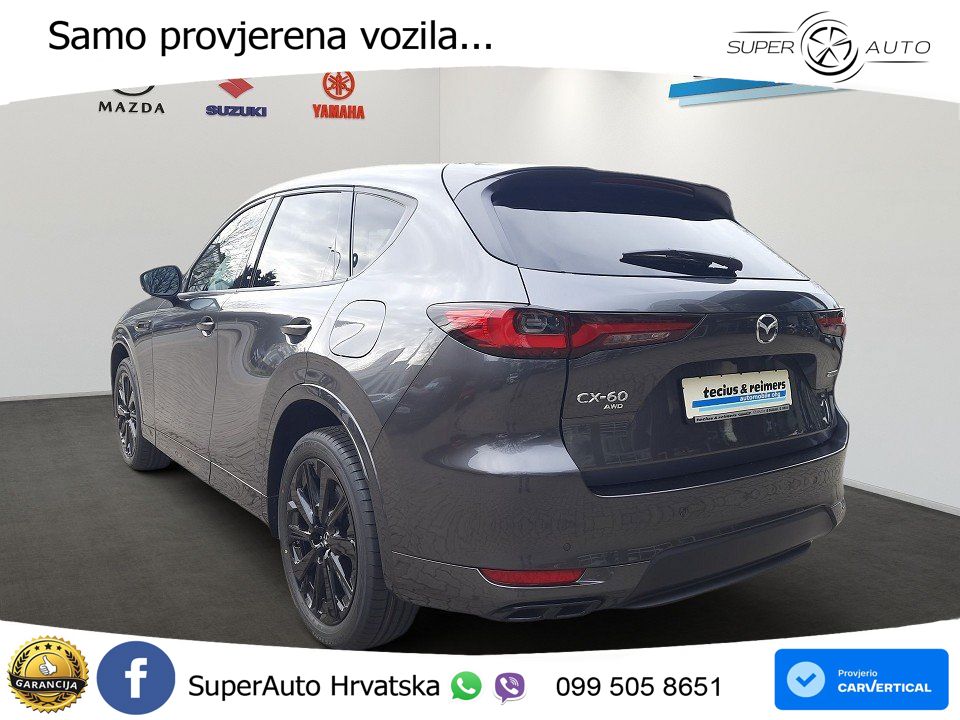 Mazda CX-60 3.3 e-Skyactiv D (254 KS) AWD Automatic MATRIX+GR SJED+KAM