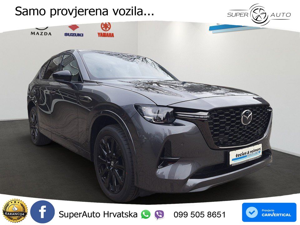 Mazda CX-60 3.3 e-Skyactiv D (254 KS) AWD Automatic MATRIX+GR SJED+KAM