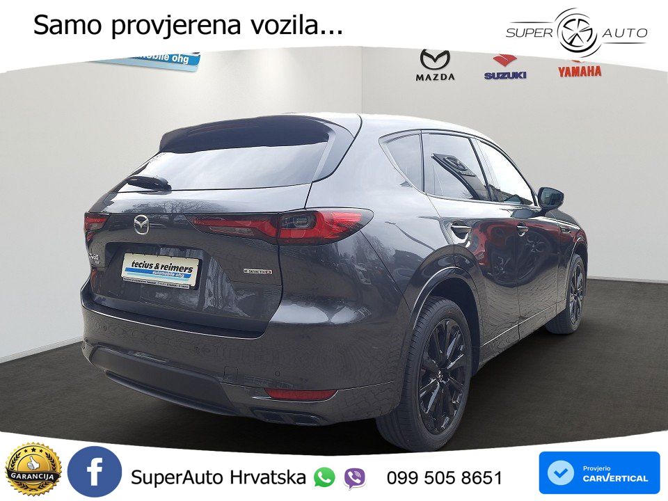 Mazda CX-60 3.3 e-Skyactiv D (254 KS) AWD Automatic MATRIX+GR SJED+KAM