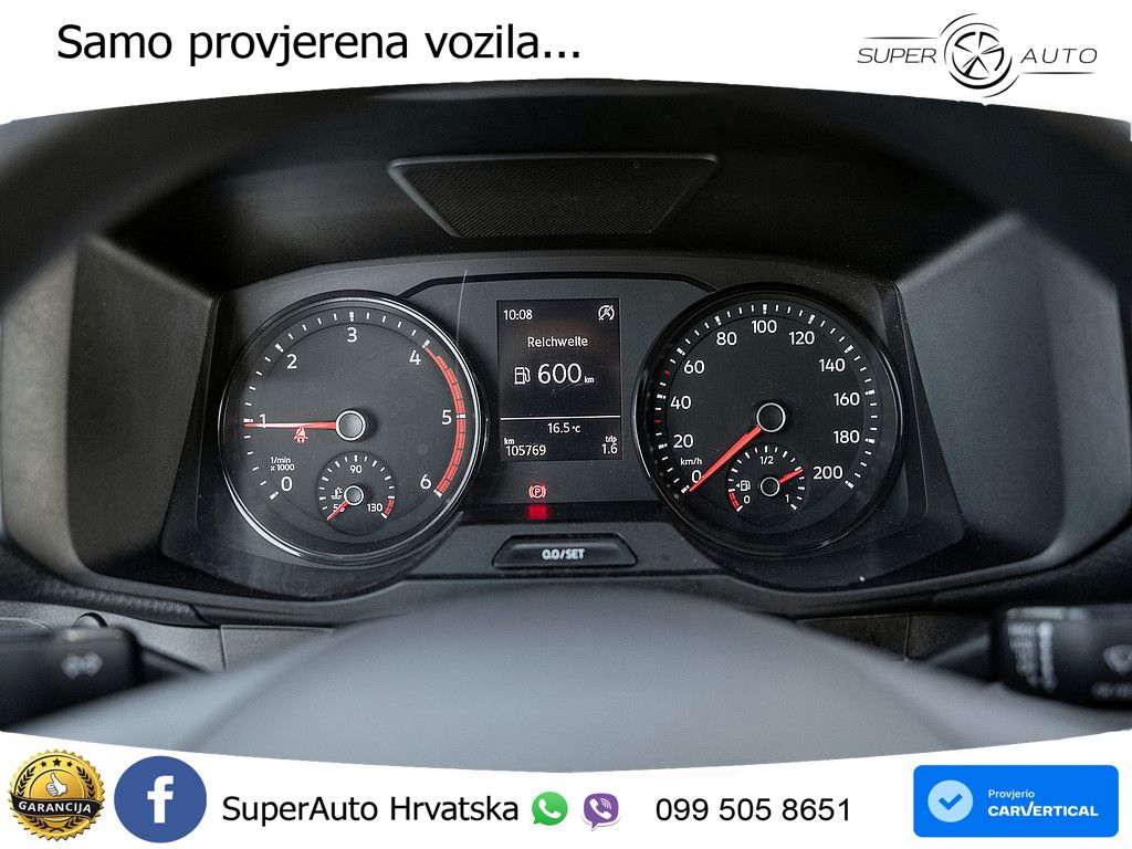 Volkswagen Crafter Kasten 35 2.0 TDI L3H2 KAMERA PDC KLIMA 177 KS