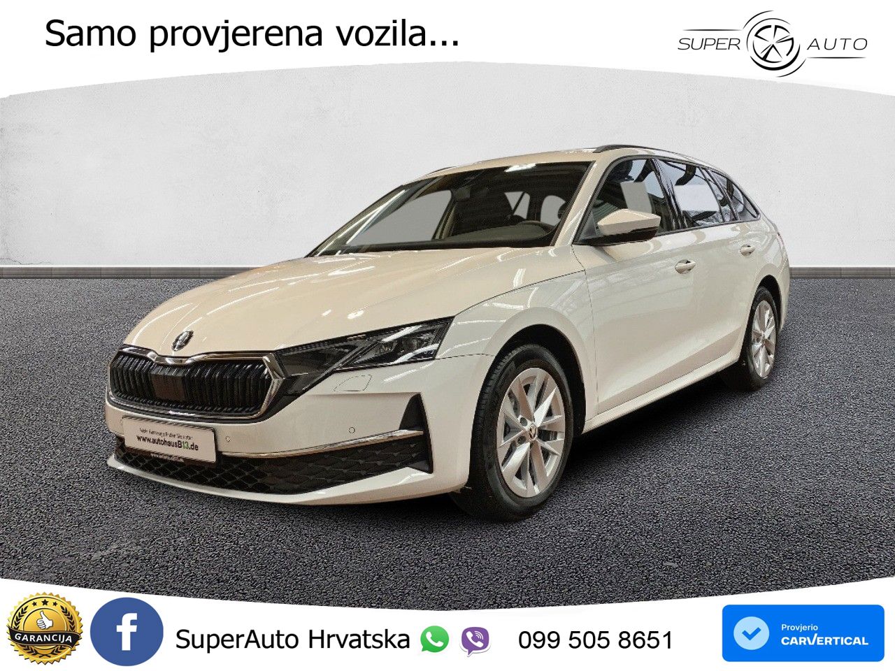 Škoda Octavia Combi 2.0 TDI (150 KS) DSG Selection