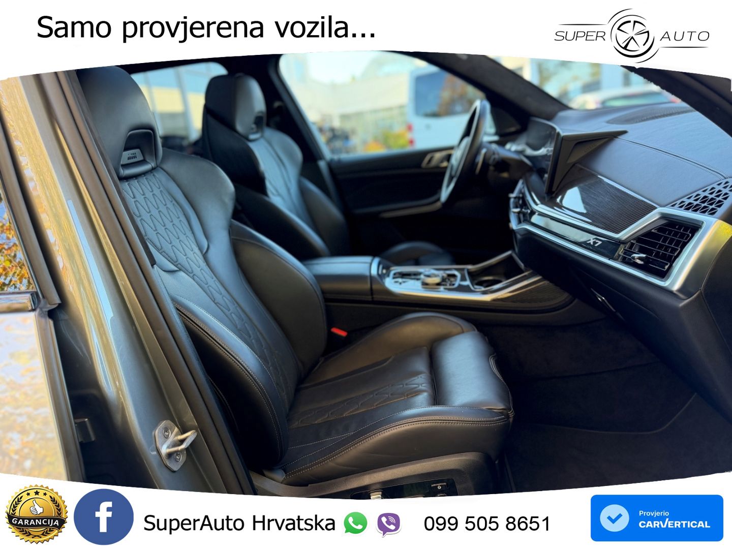 BMW X7 40d (352 KS) xDrive Steptronic M Sport ZRAČNI+ACC+GR SJED+KAM+PANO