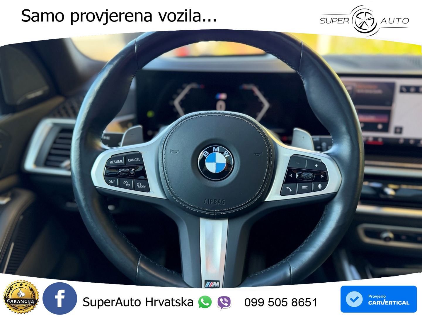 BMW X7 40d (352 KS) xDrive Steptronic M Sport ZRAČNI+ACC+GR SJED+KAM+PANO