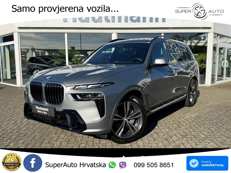 BMW X7 40d (352 KS) xDrive Steptronic M Sport ZRAČNI+ACC+GR SJED+KAM+PANO
