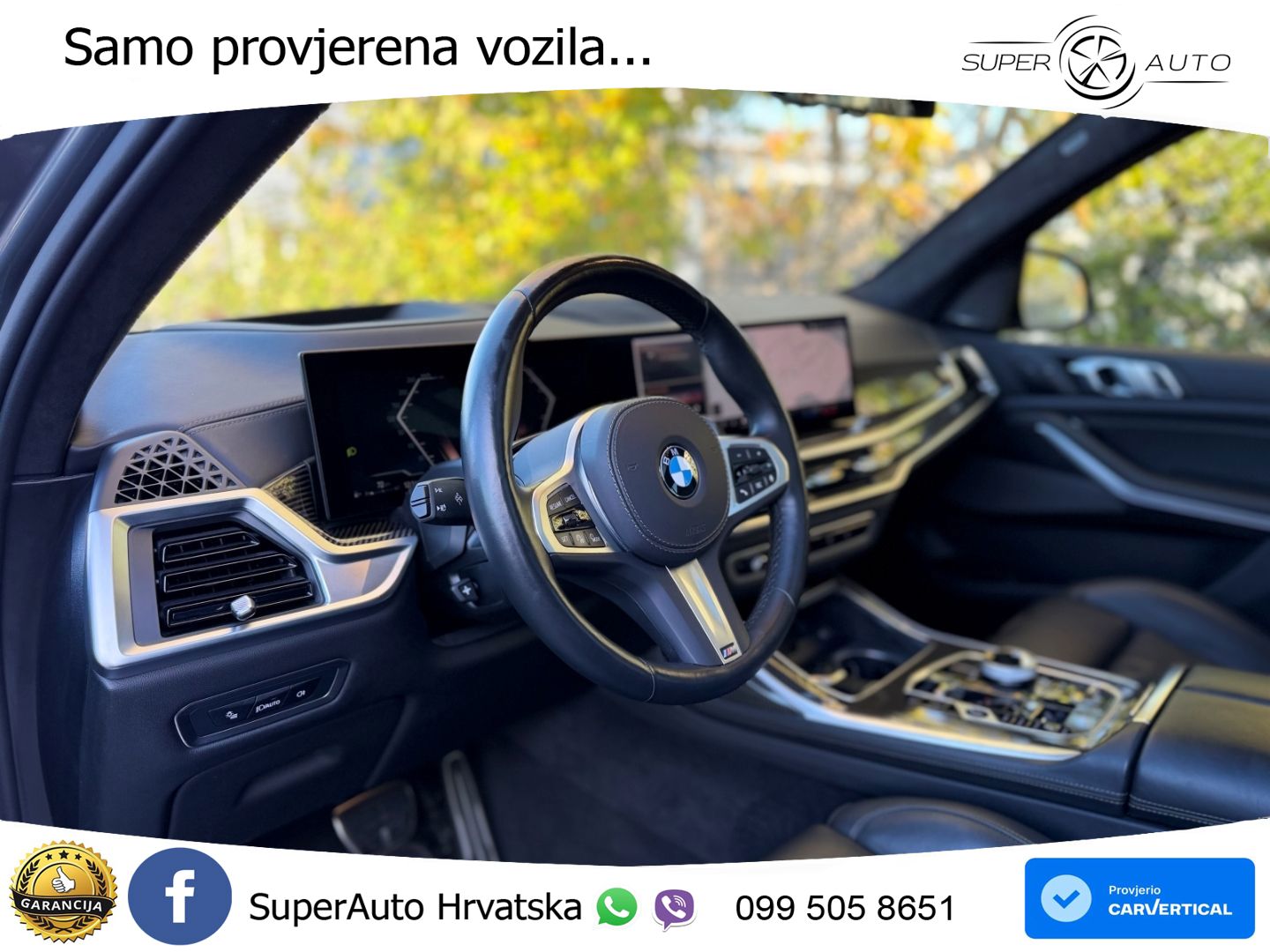 BMW X7 40d (352 KS) xDrive Steptronic M Sport ZRAČNI+ACC+GR SJED+KAM+PANO