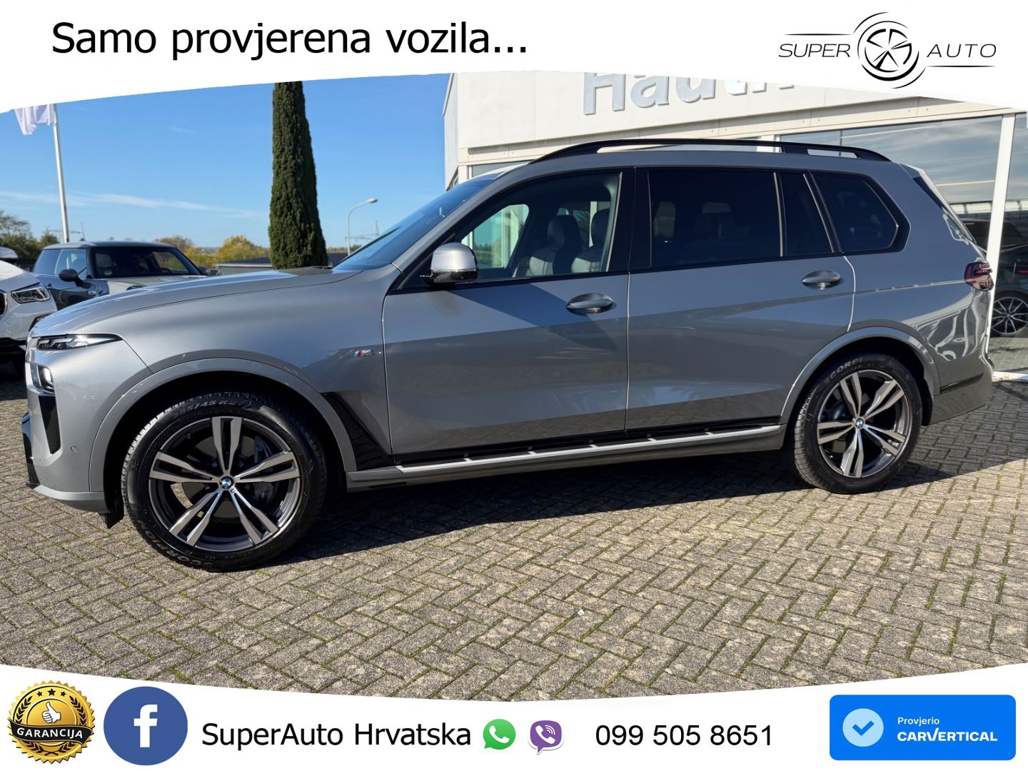 BMW X7 40d (352 KS) xDrive Steptronic M Sport ZRAČNI+ACC+GR SJED+KAM+PANO