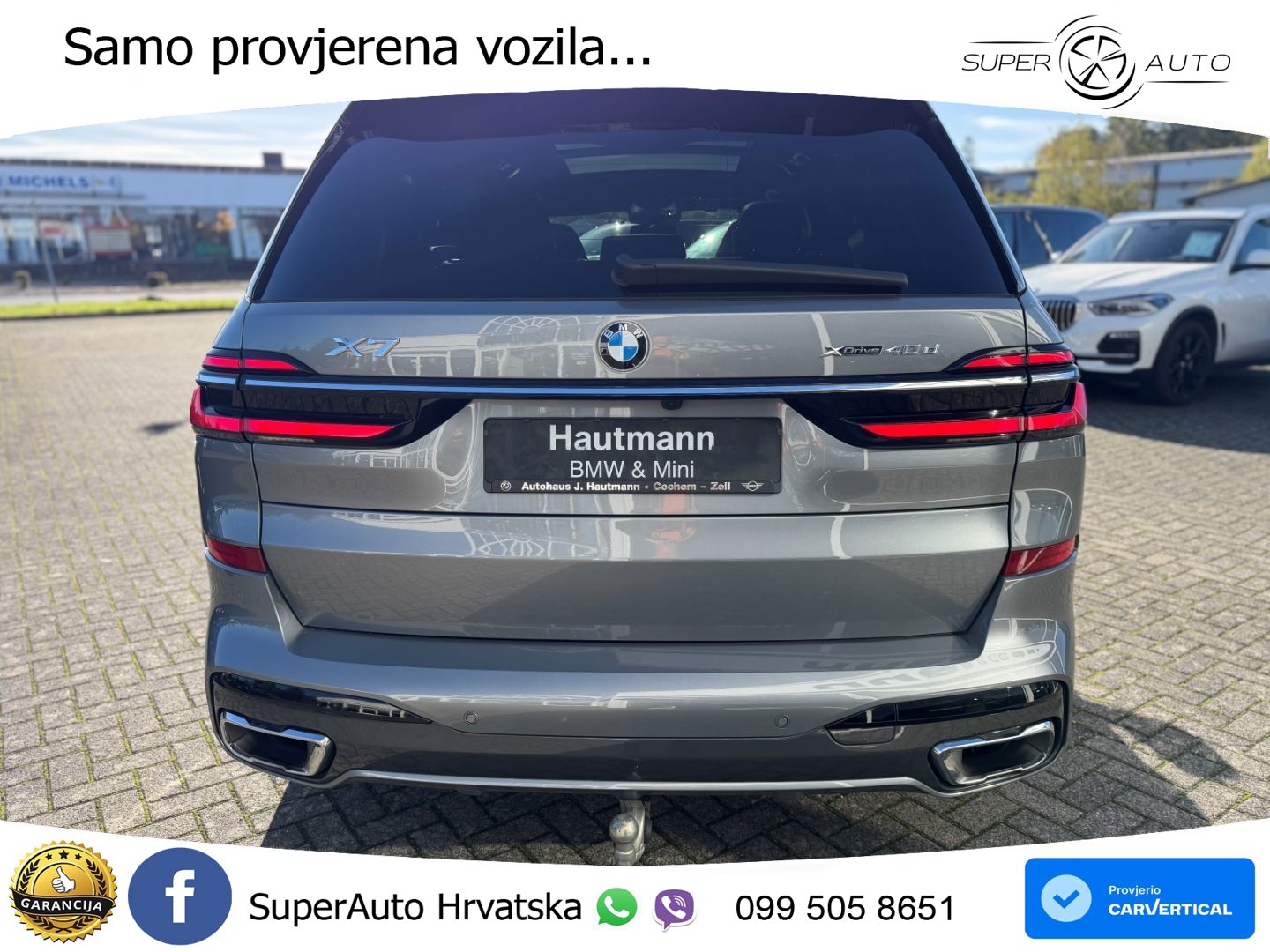 BMW X7 40d (352 KS) xDrive Steptronic M Sport ZRAČNI+ACC+GR SJED+KAM+PANO