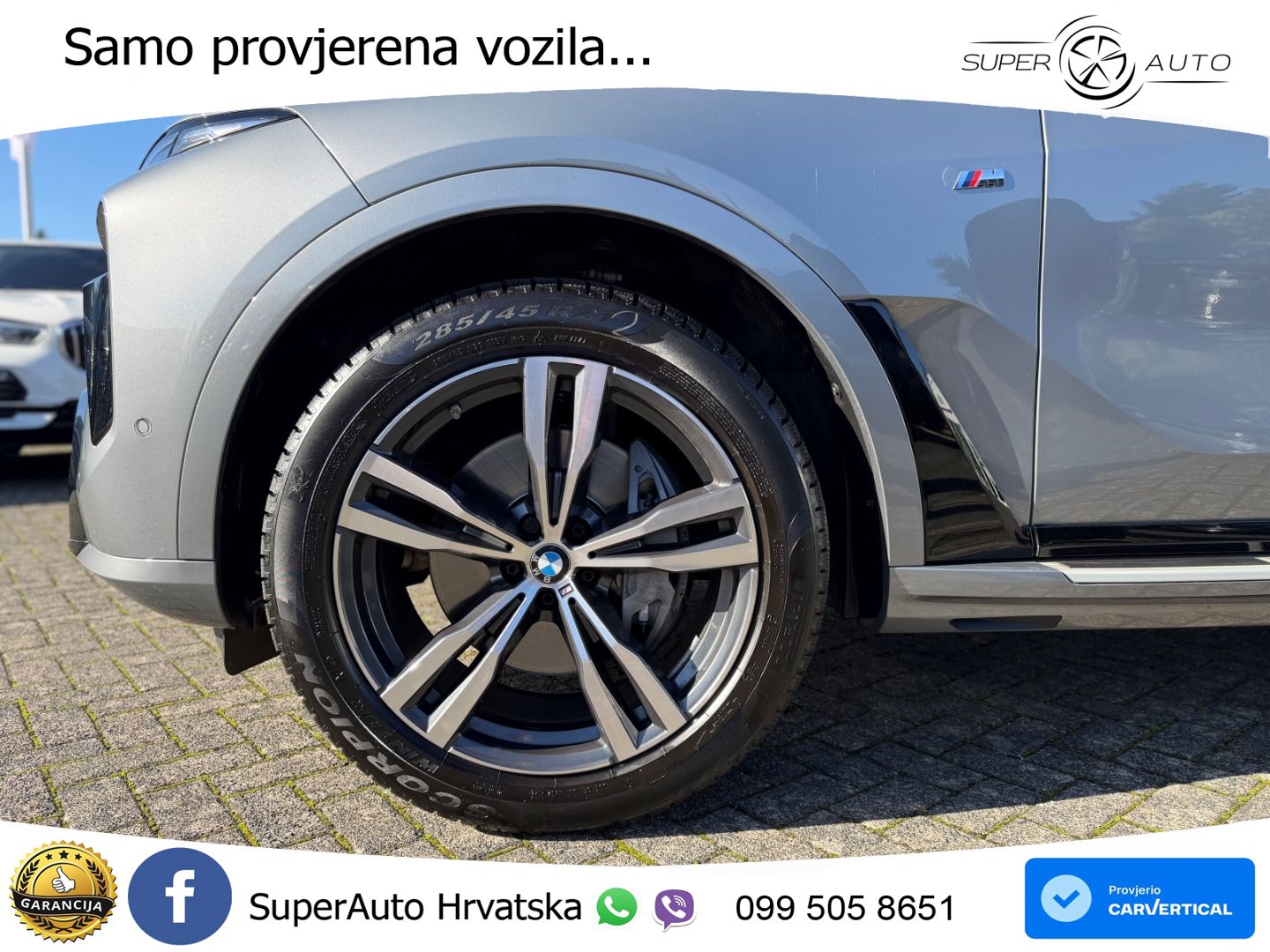BMW X7 40d (352 KS) xDrive Steptronic M Sport ZRAČNI+ACC+GR SJED+KAM+PANO