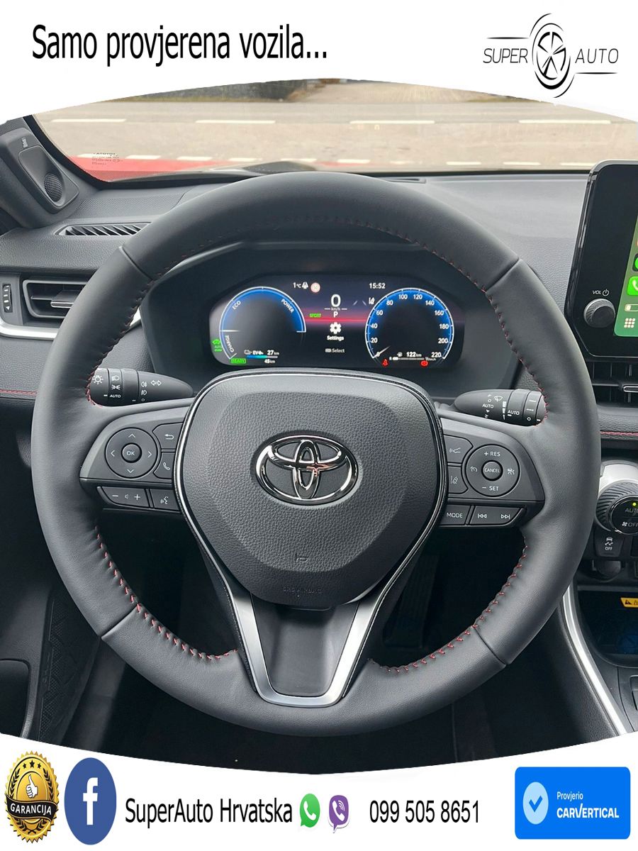 Toyota RAV4 2.5 (306 KS) Hybrid AWD-i eCVT Style LED+GR SJED+ACC
