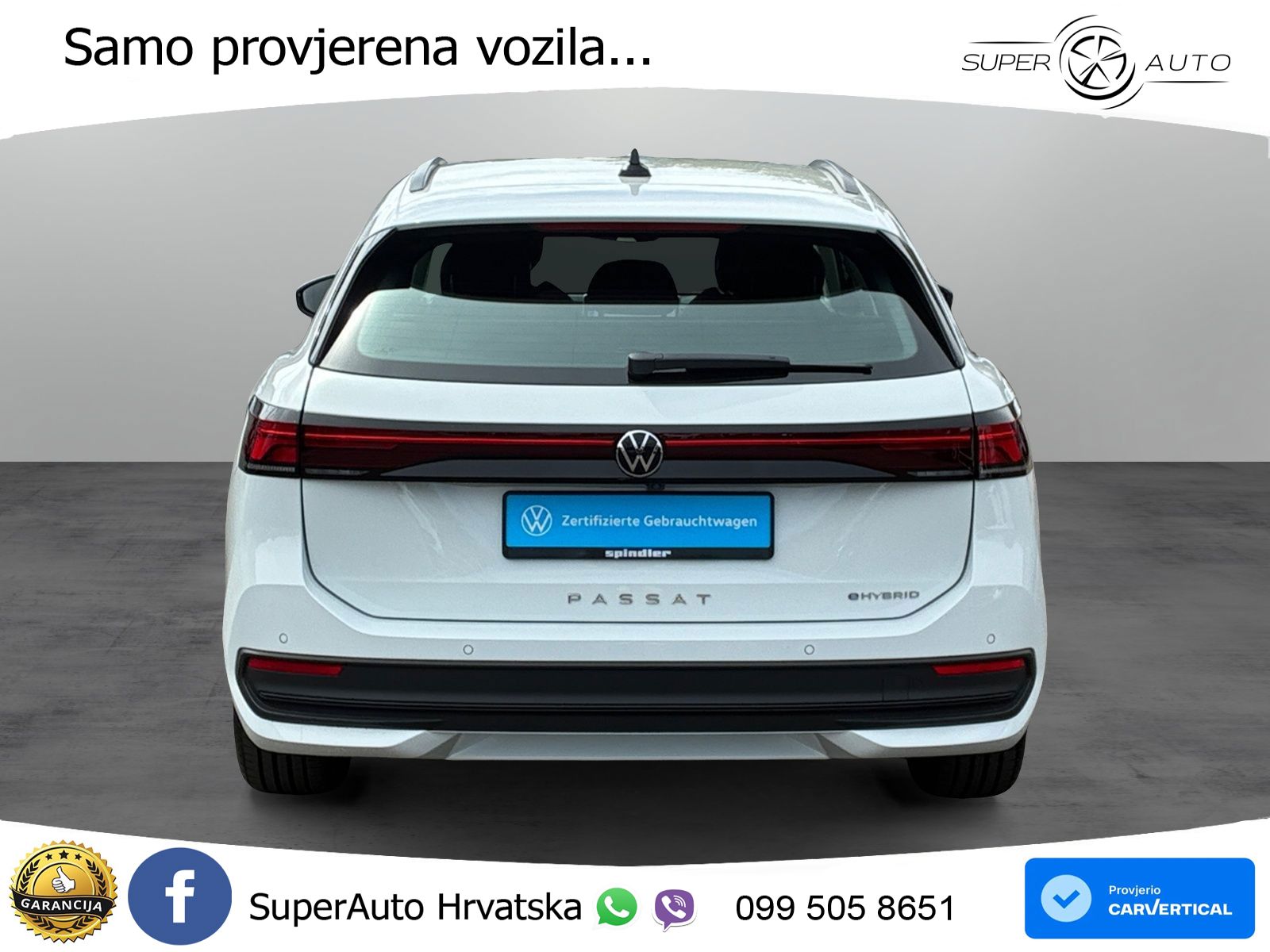 Volkswagen Passat Variant 1.5 TSI (204 KS) eHybrid DSG LED+GR SJED+ACC