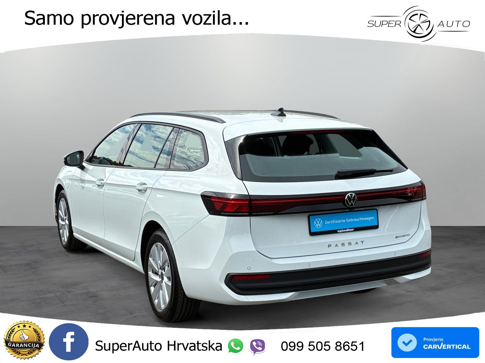 Volkswagen Passat Variant 1.5 TSI (204 KS) eHybrid DSG LED+GR SJED+ACC