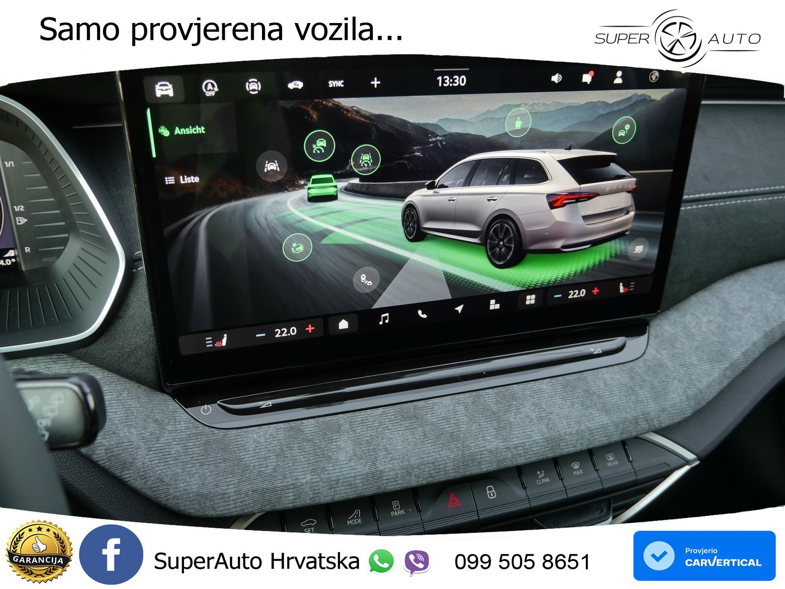Škoda Octavia Combi 2.0 TDI (150 KS) DSG LED+GR SJED+ACC