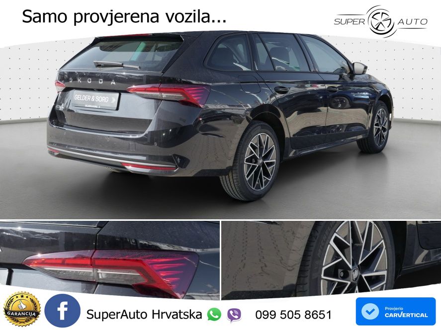 Škoda Octavia Combi 2.0 TDI (150 KS) DSG LED+GR SJED+ACC