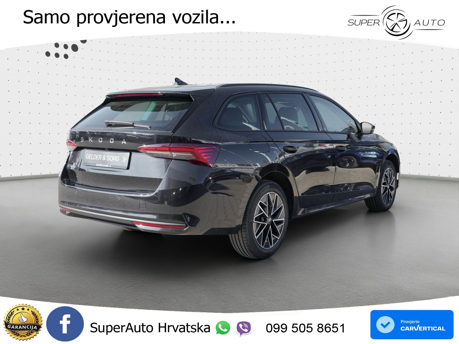 Škoda Octavia Combi 2.0 TDI (150 KS) DSG LED+GR SJED+ACC