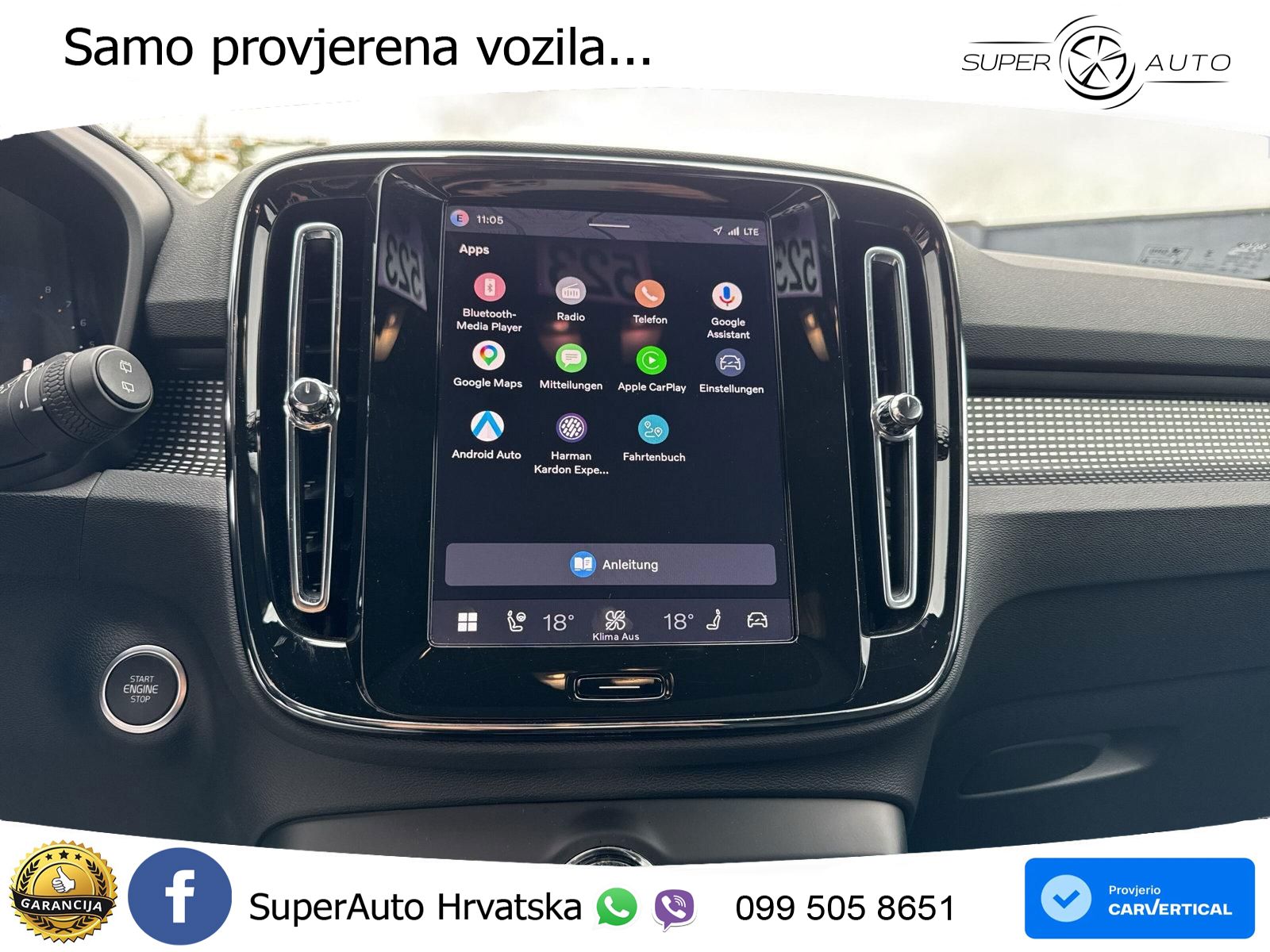 Volvo XC40 2.0 B4 AWD 197 KS Automatic LED+GR SJED+ACC