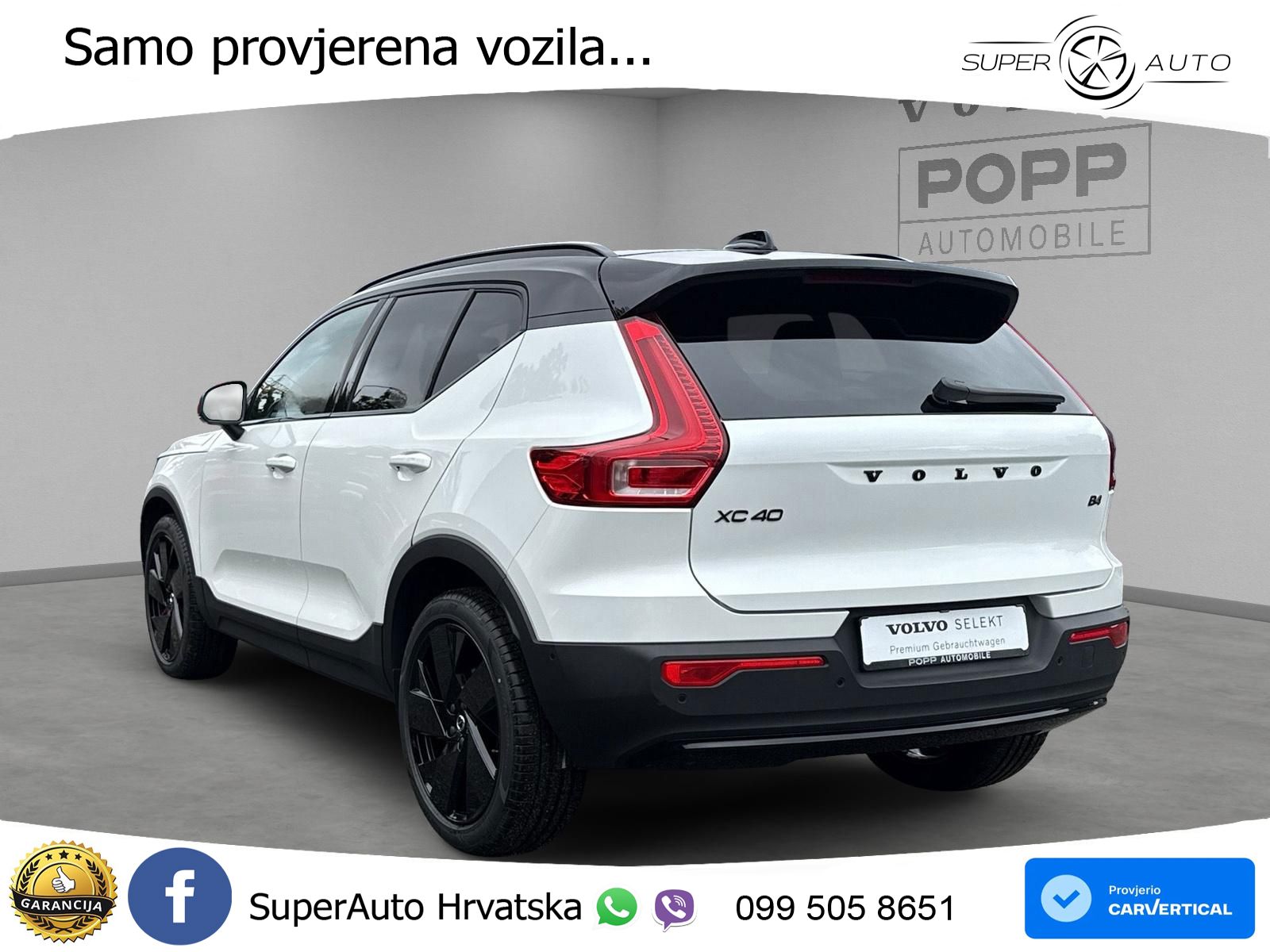 Volvo XC40 2.0 B4 AWD 197 KS Automatic LED+GR SJED+ACC