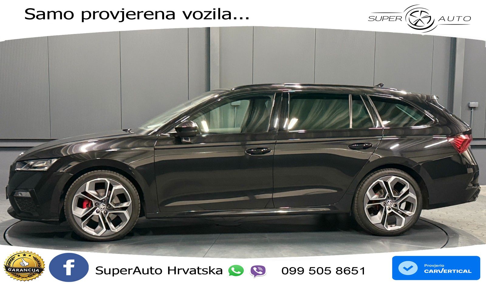 Škoda Octavia Combi RS 2.0 TDI (200 KS) 4x4 DSG LED+GR SJED+ACC