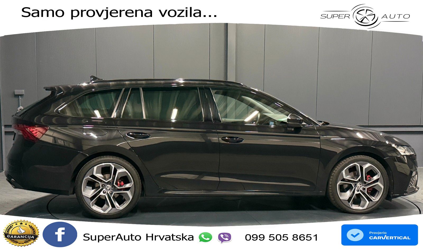 Škoda Octavia Combi RS 2.0 TDI (200 KS) 4x4 DSG LED+GR SJED+ACC