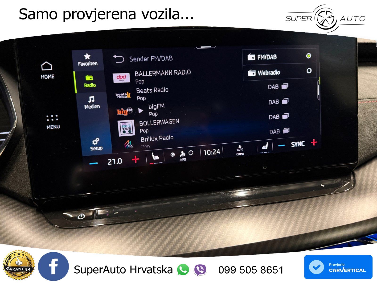 Škoda Octavia Combi RS 2.0 TDI (200 KS) 4x4 DSG LED+GR SJED+ACC
