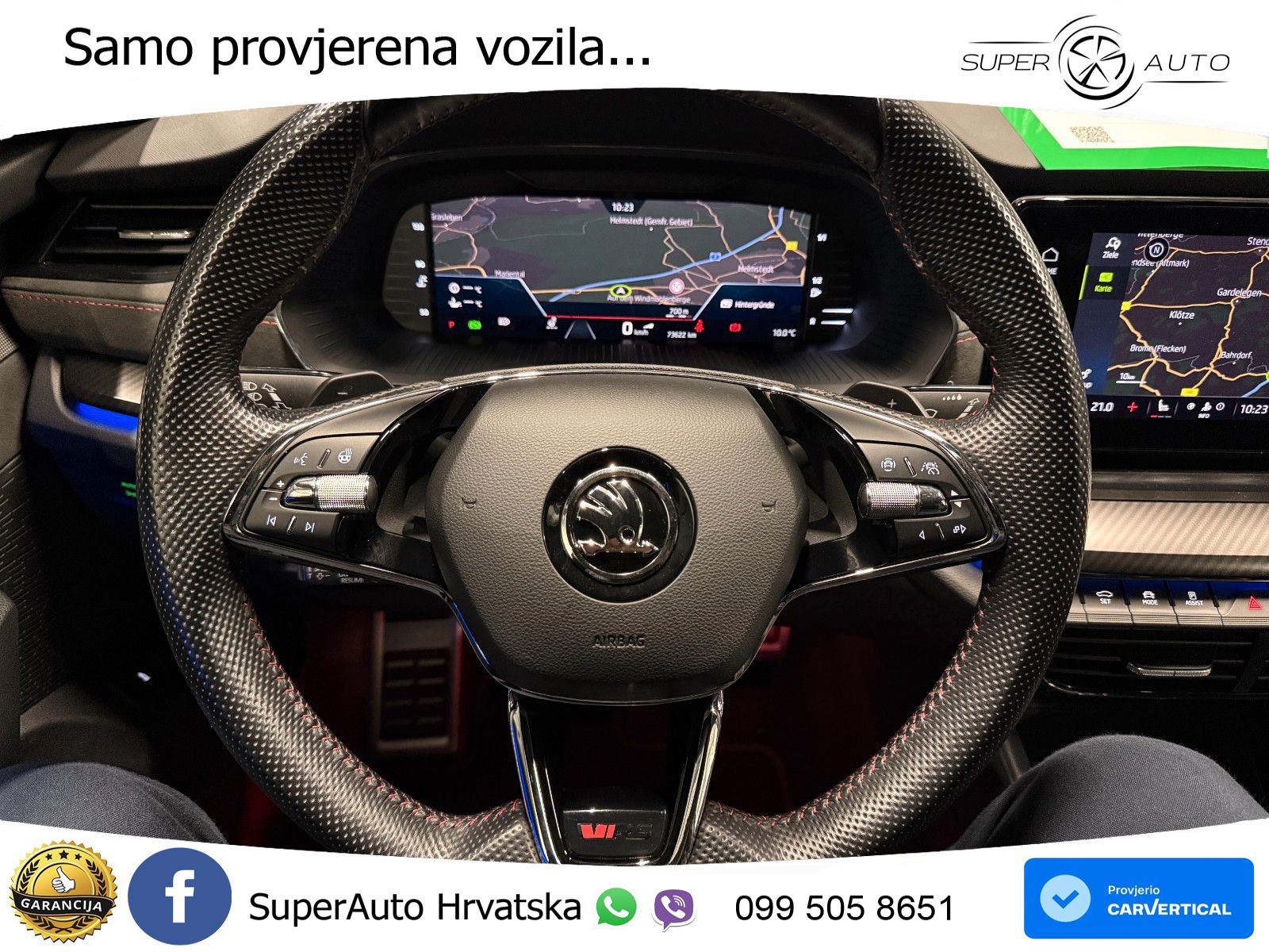 Škoda Octavia Combi RS 2.0 TDI (200 KS) 4x4 DSG LED+GR SJED+ACC