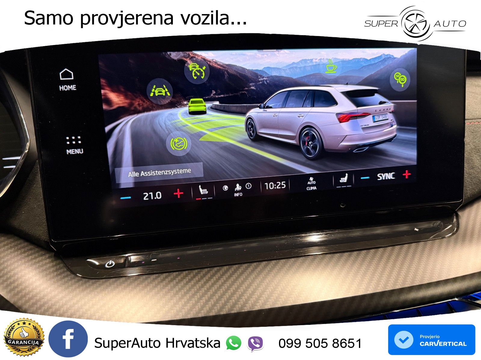 Škoda Octavia Combi RS 2.0 TDI (200 KS) 4x4 DSG LED+GR SJED+ACC